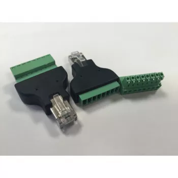 ALLNET STT-RJ45 RJ45 kištukas, neekranuotas, Cat.6, montuojamas vietoje, skirtas KEFA Phoenix