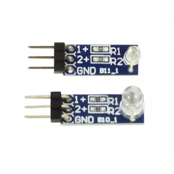 ALLNET 4duino dviejų spalvų LED modulis (raudona/žalia) – 5mm dvispalvis skaitmeninis LED, skirtas Arduino, Raspberry Pi