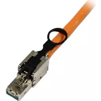 Synergy 21 CAT6A RJ45 lauko gnybtinis TP kištukas, be įrankių, ekranuotas, stūmimo/traukimo fiksatorius