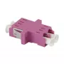 Synergy 21 S215424 LC Duplex OM4 šviesolaidinis jungiamasis kabelis 1m violetinis PVC