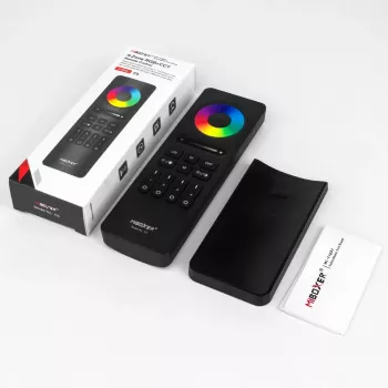 Miboxer Synergy 2.4GHz RGB+CCT 4 zonų LED nuotolinio valdymo pultas (C5-W)