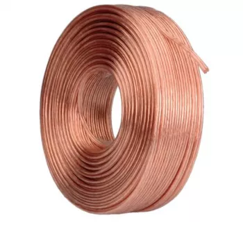 VALUE Secomp VALUE Garsiakalbių kabelis 100 m - Plikas laidas prie pliko laido - 2x0,75 mm² - Skaidrus