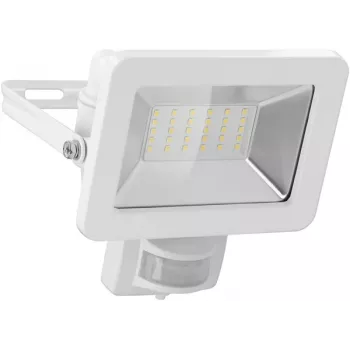 Goobay LED lauko prožektorius 30 W su judesio jutikliu, 2400 lm, 4000 K, IP65, PIR jutiklis, sieninis tvirtinimas, 0,5 m kabelis