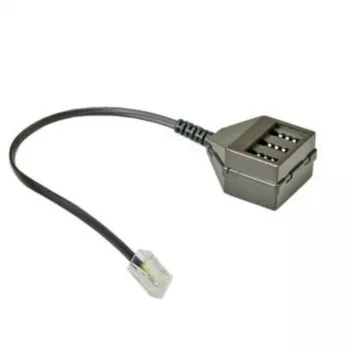 ROLINE Secomp Telefono adapteris RJ-45 (M) į TAE-NFN (F) juodas