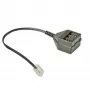 ROLINE Secomp Telefono adapteris RJ-45 (M) į TAE-NFN (F) juodas