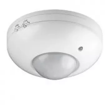 Goobay infraraudonųjų spindulių judesio daviklis (PIR), 360° aptikimas, 6 m veikimo zona, tvirtinamas ant lubų, montavimo aukštis 2,2-4 m, 230 V AC, IP20 vidaus patalpoms, baltas (95172)