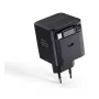 RealPower GaN Charger 65W Black su 2x USB-C PD, kompaktiškas ir galingas