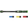 KS TOOLS 512.0010 Sukimo momento veržliarakčių rinkinys, 1/2 inch pavara, 40-200 Nm, su dėklu