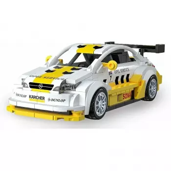 Jamara CaDA Opel Astra V8 Coupe 1:24 White Building Blocks Set (212 Pieces)