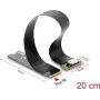 Delock M.2 Key M į 1 x OCuLink SFF-8612 keitiklis su 20 cm kabeliu