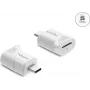 Delock Mini Card Reader USB Type-C, skirtas Micro SD atminties kortelėms