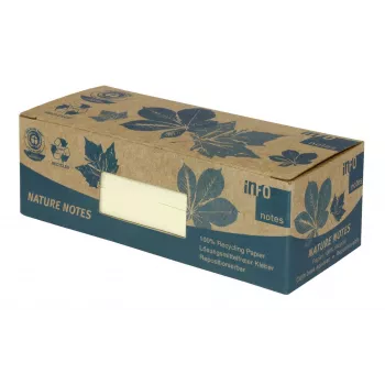 inFO Sticky Notes 5653-11box 50x40mm Yellow 12 Pads/Pack