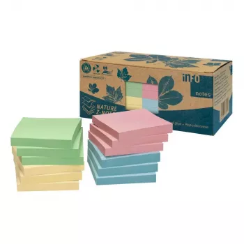 inFO Recycling Lipnūs Lapeliai Standard 5644-88BOX Įvairių Spalvų 12 Paketų