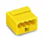 WAGO 243-504 COMPACT Lighting Connector, Female, 4-Pole, Push-wire, 400 V, 24 A, 100 vnt.