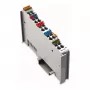 WAGO 750-613 4-jungčių gnybtų blokas, pilkas, CAGE CLAMP, 0,08-2,5 mm², DIN-35 bėgelis