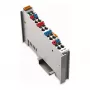 WAGO 750-626 2 kanalų skaitmeninis įvesties modulis 24 VDC, CAGE CLAMP, šviesiai pilka