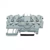 WAGO Praeinamoji gnybtų jungtis 4 mm², pilka, 32 A, 800 V, CAGE CLAMP®