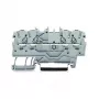 WAGO Praeinamoji gnybtų jungtis 4 mm², pilka, 32 A, 800 V, CAGE CLAMP®