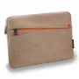 PEDEA Fashion Tablet Case, skirtas Samsung Galaxy Tab S6 Lite / A9+ / S9 / A8, smėlio/oranžinės spalvos, neoprenas