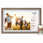 Rollei Smart Frame 212 21.5 colio didelio formato skaitmeninis nuotraukų rėmelis rudas
