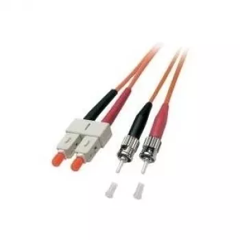 EFB Elektronik Duplex Jumper SC-ST 62.5/125 µm OM1 LSZH Orange 3.0 mm 2 m