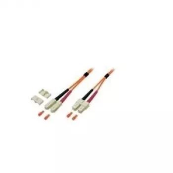 EFB-Elektronik ECOFIBER Duplex Jumper SC-SC OM1 62.5/125µm LSZH 3.0mm 1m Orange