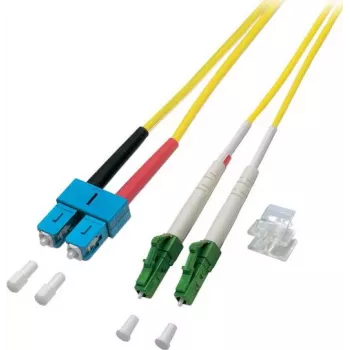 EFB-Elektronik Duplex Jumper LC/APC-SC 9/125µ, OS2, LSZH, Geltona, 2.0mm, 3m