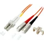 EFB-Elektronik Duplex Jumper LC-SC 50/125 µm OM2 LSZH Orange 2.0 mm 30 m