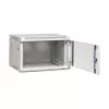 EFB-Elektronik 19 inch sieninis korpusas Flat Pack 15U, gylis 600 mm, RAL 7035 šviesiai pilka (691715FGR.2)