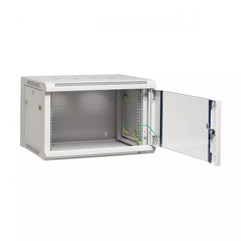 EFB-Elektronik 19 inch sieninis korpusas Flat Pack 15U, gylis 600 mm, RAL 7035 šviesiai pilka (691715FGR.2)