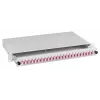 EFB-Elektronik Splice Box Black LC 9/125µm OS2 Pull-Out 24 Pigtails / 12 Couplers