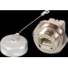 EFB Elektronik IP67 Flush-mounted Socket M25 RJ45 Cat.6A E-20070, skirta Cat.5/6/7 kabeliams