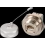 EFB Elektronik IP67 Flush-mounted Socket M25 RJ45 Cat.6A E-20070, skirta Cat.5/6/7 kabeliams