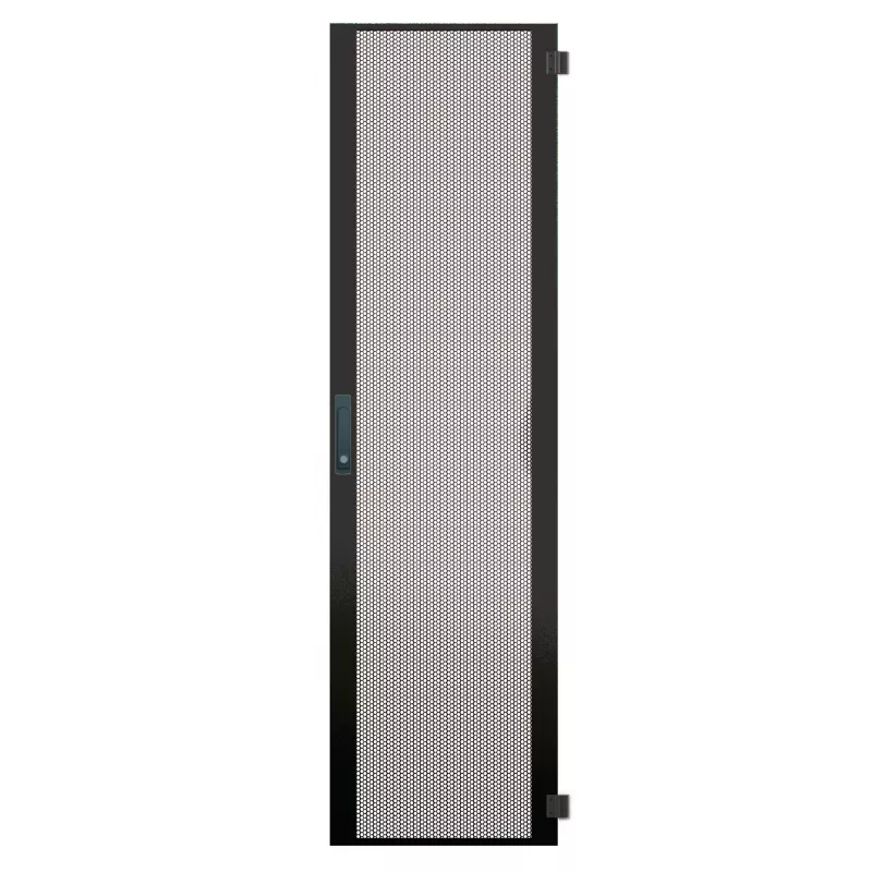 EFB Elektronik PRO Rack Door - Šviesiai pilka RAL 7035 - 42U 19 colių perforuotos priekinės durelės su spyna