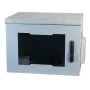 EFB Elektronik 19 inch sieninis korpusas IP55 9U stiklinės durys gylis 600 mm RAL7035