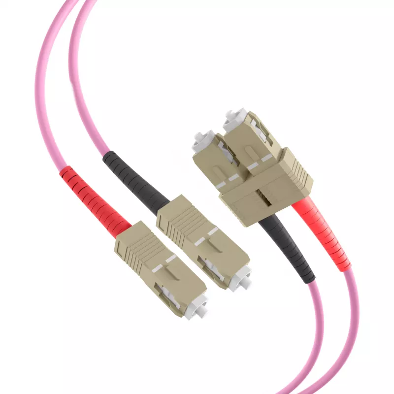 EFB Electronics O0318FT.30 - 30 m - I-V(ZN) HH - OM4 - SC - SC Duplex šviesolaidinis jungiamasis laidas