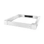 EFB Elektronik Universal Plinth 600x600mm H=100mm RAL7035 Light Grey Steel