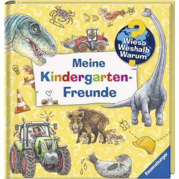 Ravensburger Wieso? Weshalb? Warum? - Meine Kindergarten-Freunde knygelė kietais viršeliais