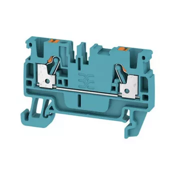 Weidmüller A2C 2.5 BL Through Terminal Block Klippon Connect A-Series Blue