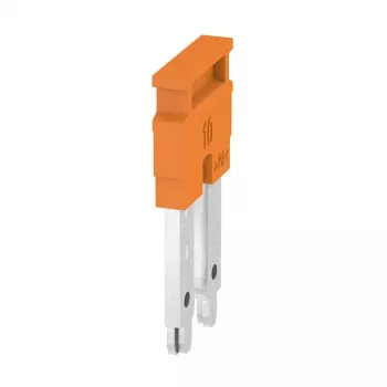Weidmüller ZQV 10N/2 Skersinis jungiklis, 2 polių, oranžinis, 1000V, 57A
