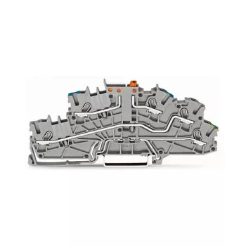 WAGO 2003-6641 Galinė plokštelė TOPJOB S 2003 serijai, pilka, 5,2 mm plotis