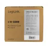 LogiLink PCI Express USB 3.2 kortelė, 5 Gbps, 2 išoriniai + 3 vidiniai USB-A prievadai