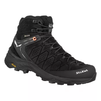SALEWA Women's Alp Trainer 2 Mid GTX Hiking Boots - Black/Black - UK 5.5 (EU 38.5)