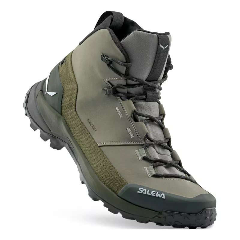SALEWA Avalynė Puez Shadow Alyvuogių UK 11 Vyriški Žygio Batai