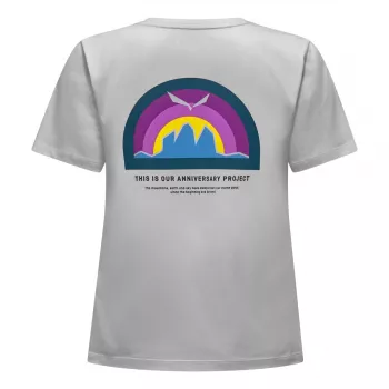 Salewa Eagle Anniversary T-Shirt - Optical White - Women's XS