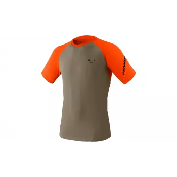 SALEWA Dynafit Alpine Pro S/S Tee Running T-Shirt - Fallen Rock - Size L