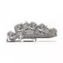 WAGO 2005-7642 Praeinantis gnybtų blokas, 4 mm², 32 A, 400 V, pilkas, CAGE CLAMP