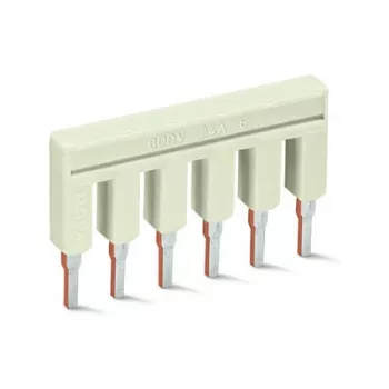 WAGO 2002-406 2-jų laidų stūmimo gnybtų blokas, 24 A, 800 V, pilkas