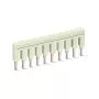 WAGO 2002-410 Through Terminal Block, CAGE CLAMP, 24 A, 800 V, Gray, 50.4 x 19 x 4.1 mm