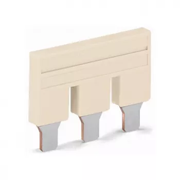 WAGO 2016-403 Praeinanti gnybtų jungtis, 3 laidininkai, Push-in CAGE CLAMP, 32 A, 800 V, pilka, DIN-rail 35